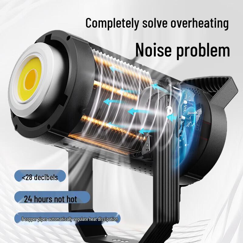 Luz de Preenchimento LED Profissional para Vídeo Beiyang SL300III 300W