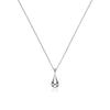 TOU [Silver925] NC011 Long Water Drops Necklace