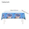 Party Stitch Tablecloth With Waterresistant Material For Kids Birthday Decor