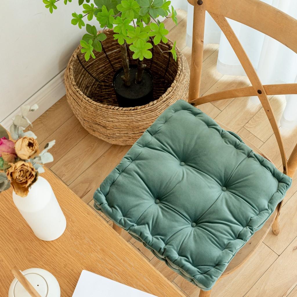 Cuscino per Sedia da Ufficio con Imbottitura in Velluto Olandese per Supporto Lombare e Comfort nell'Uso Domestico e in Ufficio