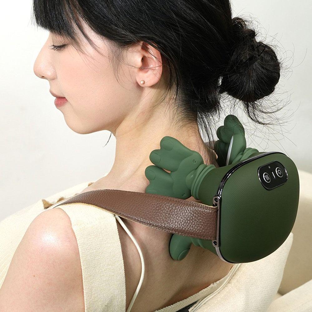 4D Kneading Massage Pillow Heated Neck Massager Shoulder Massager  Trapezius Muscle