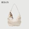 Ladies Dumpling Bag Casual Large Capacity Lightweight All-Match Commuter Shoulder Messenger Bag