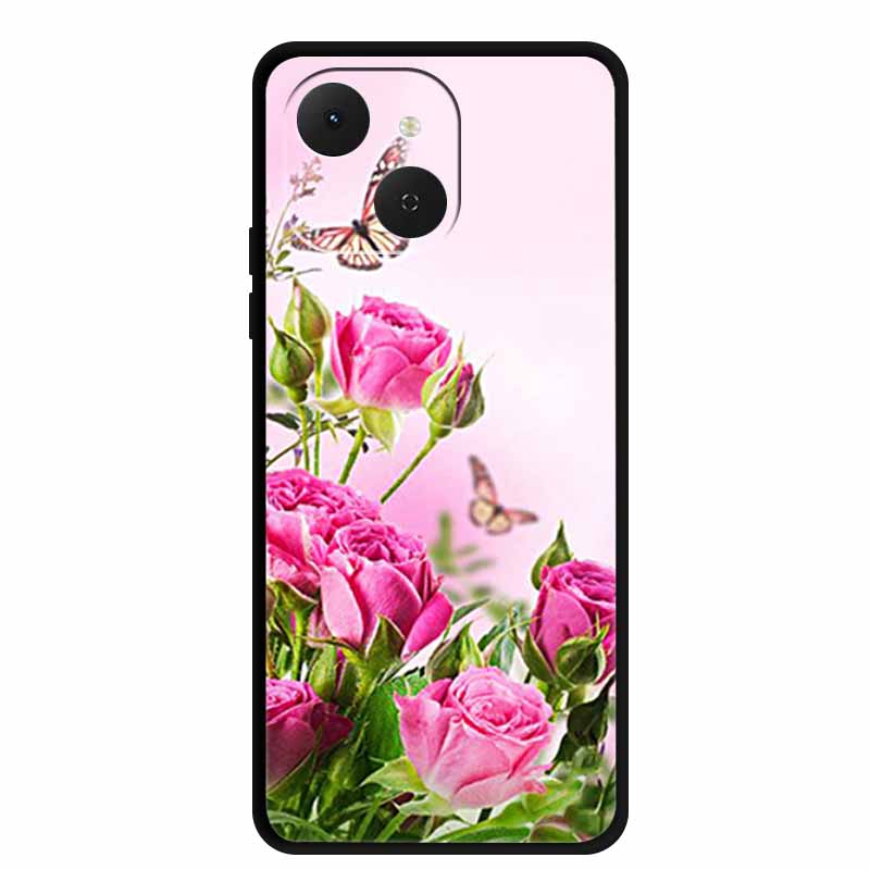 Phone Cover For Tecno Spark 40C Cases Silicone Bumper Lovely Soft TPU Coque for Spark 40 C Funda Tecno Pop 10 Pro Protector Case