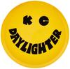 KC HiLiTES 5202 Round Yellow Plastic Light Cover with Black KC Daylighter Logo Single Cover 6-inch -