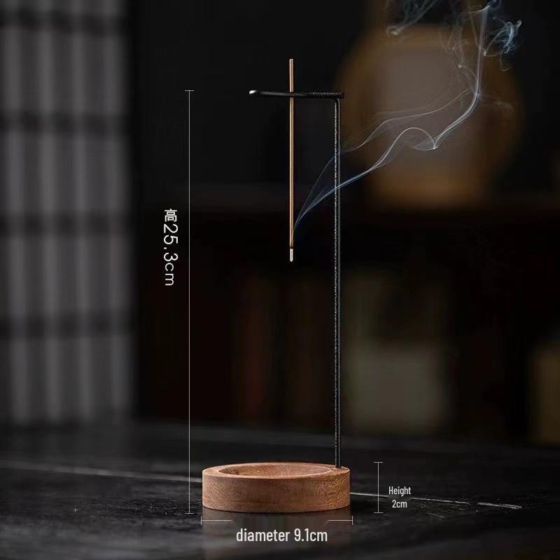 Zen Aromatic Hanging Incense Burner and Holder for Sandalwood and Agarwood