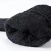 High Quality Arctic Velvet Knitted Gloves Thicken Knitted Winter Mittens Anti Pilling Warm Gloves
