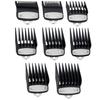 Comb Guides for Clipper Compatible with Wahl Clipper - Hair Beard Guide Metal Clip 8 Cutting Lengths 1.5-3-4.5-6-10-13-19-25mm