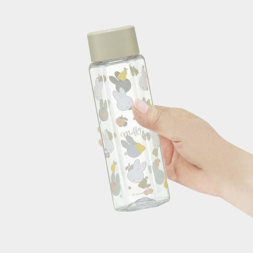Bruslař Šestihranná láhev na vodu plastová 250 ml foukací láhev pro děti pro dospělé pro přímé pití průhledná Miffy lehká dětská stylová průhledná