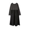 LAP Crop Sweatshirt Flare Dress Set Aq4Exa60