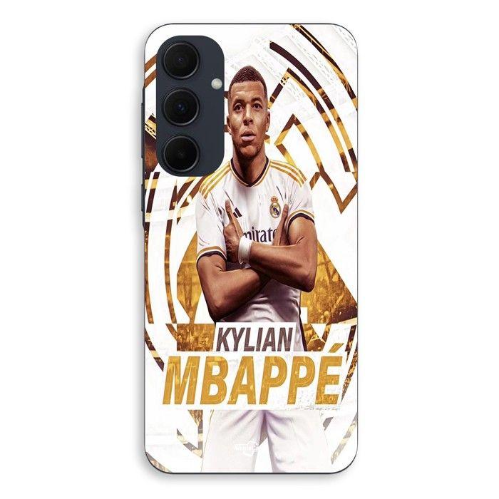 Coque Pour Samsung galaxy A35 Kylian Mbappe Real Madrid wallpaper celebration Maniacase