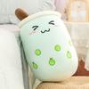 25-70cm Cartoon Fruit Bubble Tea Cup pillow stuffed soft Drink Apple Milk Tea back cushion fast food gifts for kids birthday
