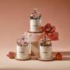 Romantic Preserved Flower Soy Coconut Wax Candle Gift