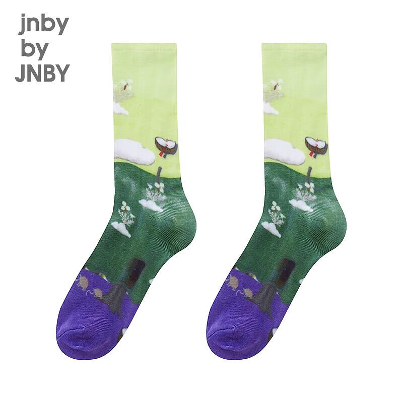 JNBY Kids Autumn High-Tube Socks 7-10 Years (Foot Length 20-22cm)