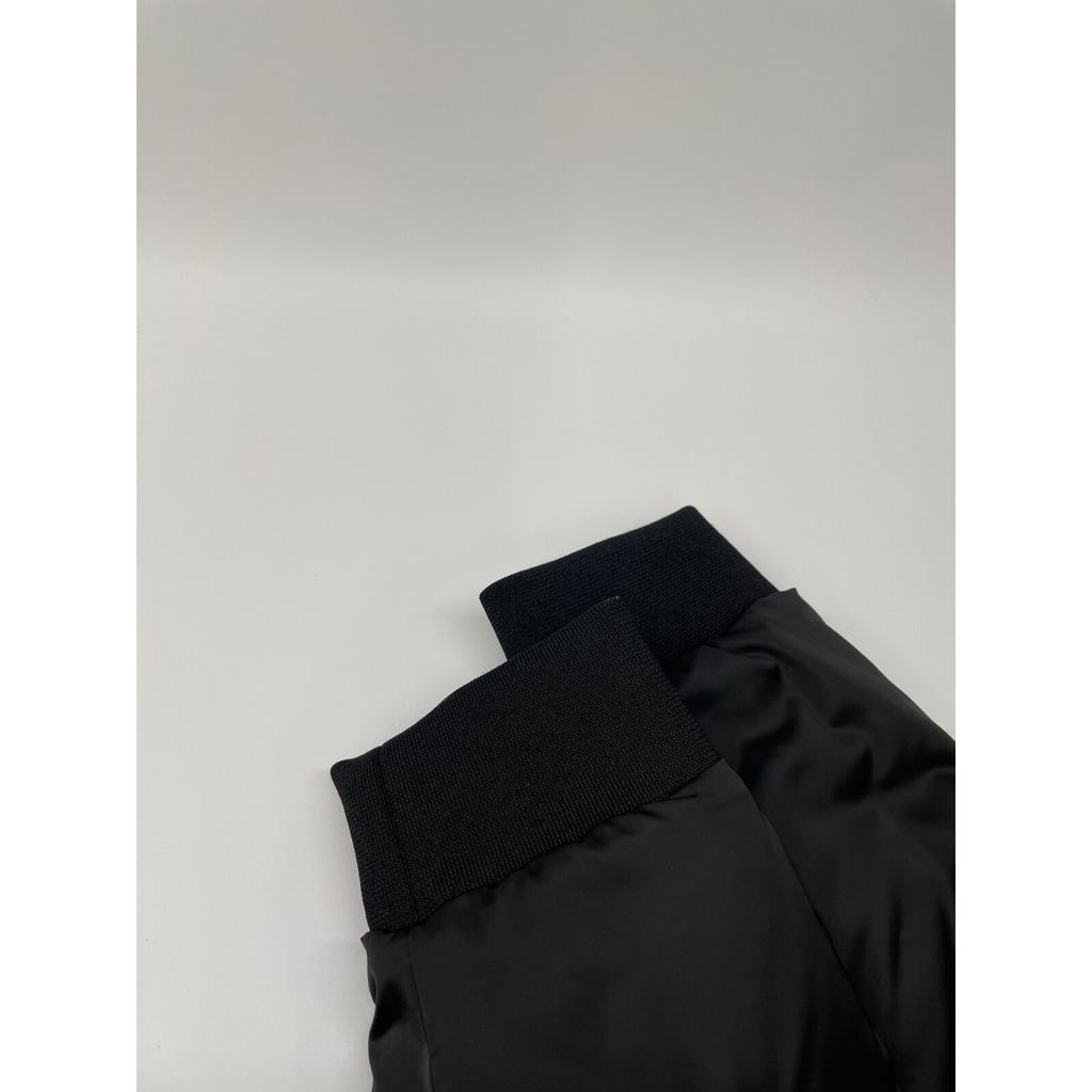 LIVIANA CONTI  Black Nylon Drop Shoulder Big Blouson Jacket S blackUsed