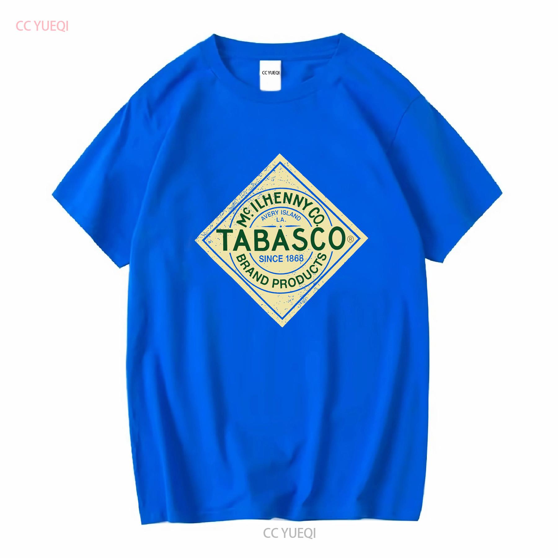 

Tabasco Distressed Logo Red Casual SS T Shirt Men s Size Medium vintage Washed Breathable Versatile Slightly S