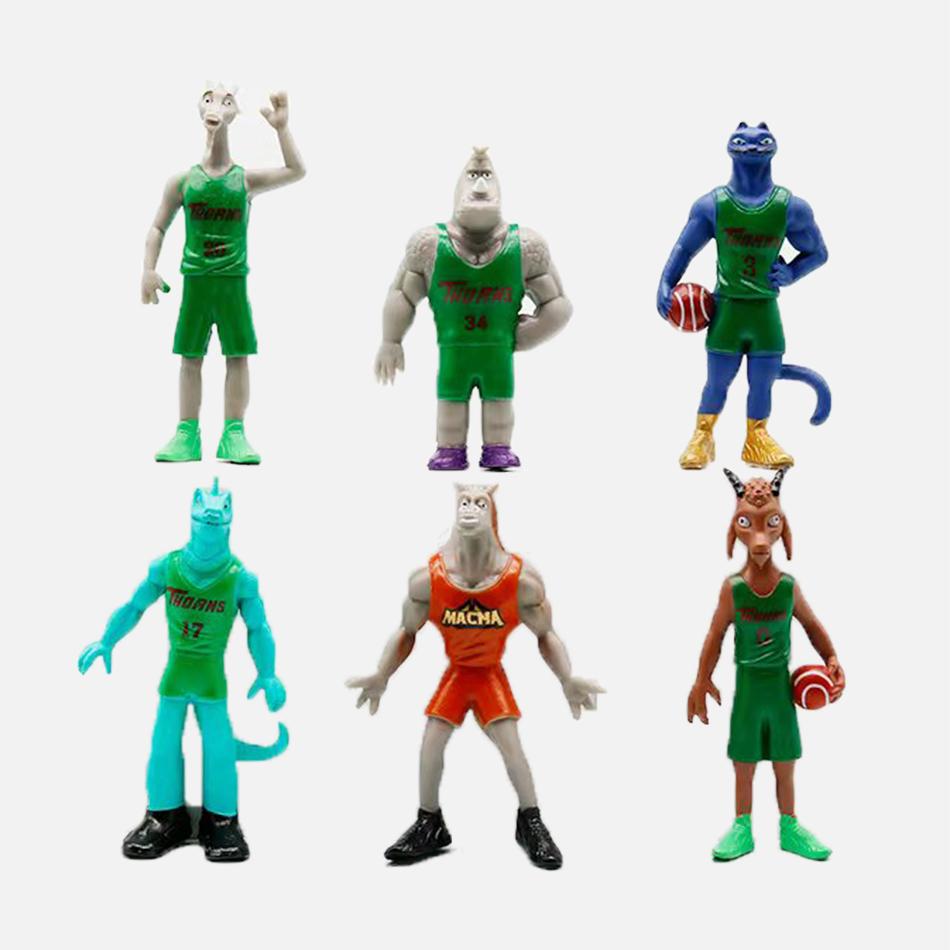 

Toy Anime Miracle Dream Team Cartoon Figures GOAT Cosplay Action Model Pvc Desktop Statue Ornament Collection Toys Kids Gift