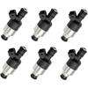 MACHSWON Fuel Injector Set of 6, 2173385/19238109/88864830, Compatible with Isuzu Trooper Rodeo Compatible with Honda Passport 3.2L V6 1992-1995