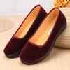 Spring and Autumn Cloth Shoes Hotel Etiquette Dance Flat Non-slip Medium Wear-resistant Shoes