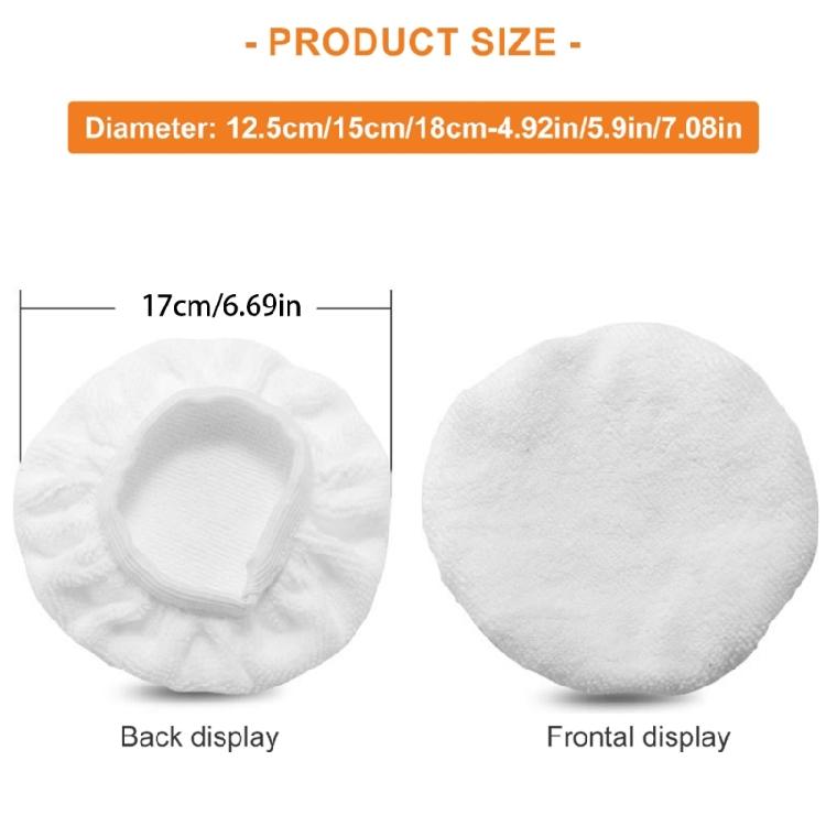 Packung mit 8 Universal-Dampmopp-Pads für Handstaubsauger Mikrofaser-Reinigungspad Mikrofaser-Ersatztücher