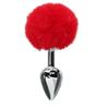 Anal Toy Butt Plug Smooth Touch από ανοξείδωτο ατσάλι Bunny Tail Πρωκτικό βύσμα Πρωκτικό σεξ Παιχνίδια για ενήλικες