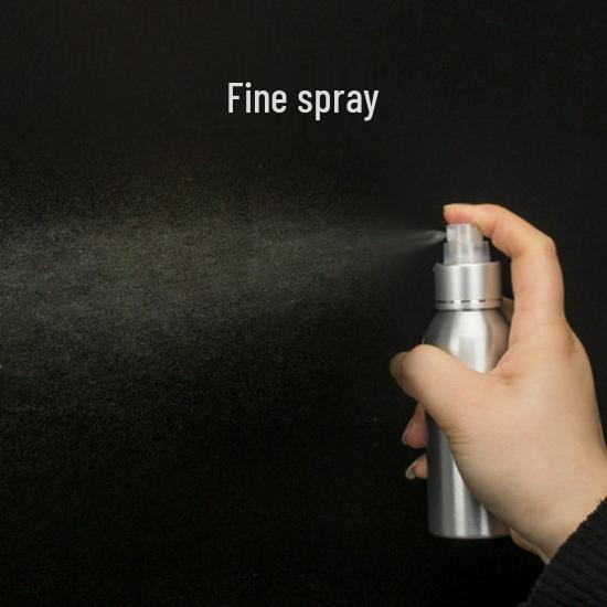 Electroplated Aluminum Refillable Spray Bottle (30-500ml) for Alcohol, Toner, Makeup, Disinfectant, or Water