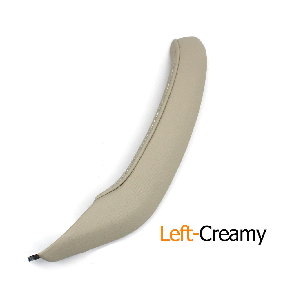 Car Interior Left Right Passenger Door Pull Handle Leather Outer Cover Trim For BMW X3 X4 F25 F26 2011 2012 2013 2014 2015 2016