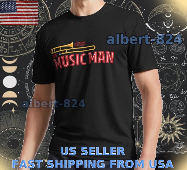 

NEW SHIRT MUSIC MAN LOGO T shirt FUNNY AMERICAN SIZE S TO 5XL S
