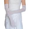 Elegant Gloves Pearls Full Finger for Proms Concert Evening Banquet Accessory Long Gloves for Bride and Bridesmaids