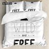 Set Copripiumino Avventura Tema Natura Selvaggia Set Copripiumino Biancheria da Letto Matrimoniale Queen King Size Set Biancheria da Letto in Poliestere Federa
