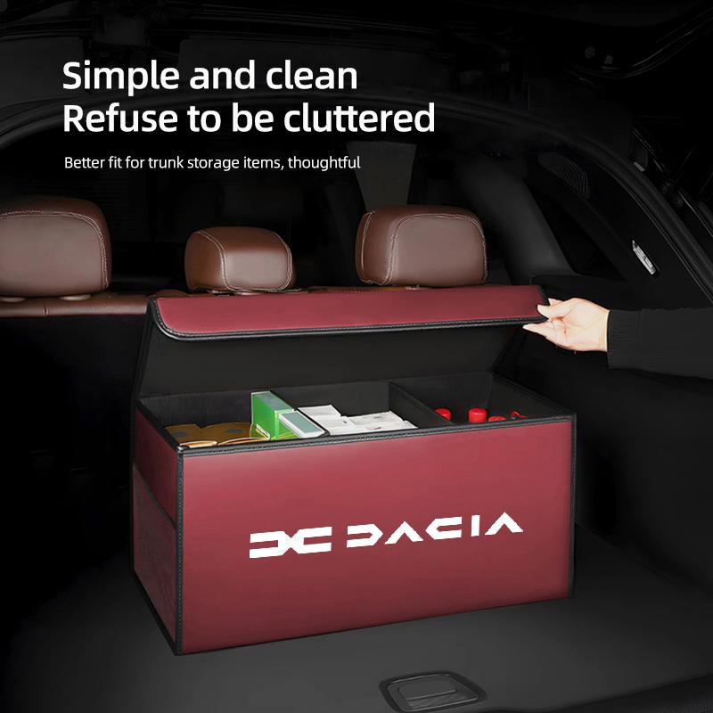 Car Trunk Storage Box Miscellaneous Storage Tool Bag For Dacia Logan Sandero Duster Lodgy Spring Jogger Dokker Stepway Bigster
