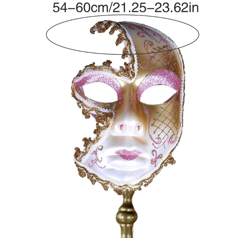 Maskenball Halbmaske, Maskenball Dekorationen Maske für Damen Halloween Maskenball Verkleidungen Karneval Partys