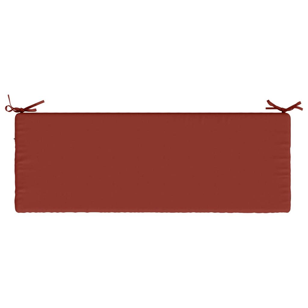 2 piece Bench Cushions SOEST 2 pcs. 100percent Polyester Red