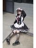 Plus Size Jacquard Lolita Maid Dress - Original Chinese Style Performance Costume