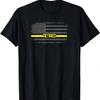 T-shirt Graphique Vieux Pick-up Je Ne Suis Pas Vieux Je Suis Classique Trucker, 100% Coton