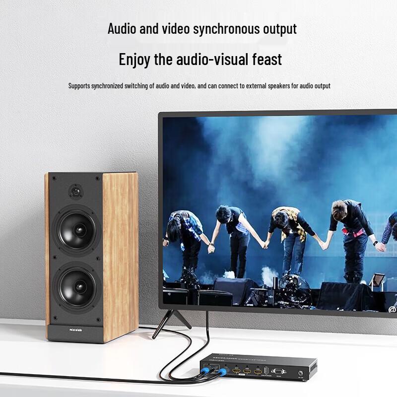 MT-viki 4K HDMI 4-in-1 Screen Splitter
