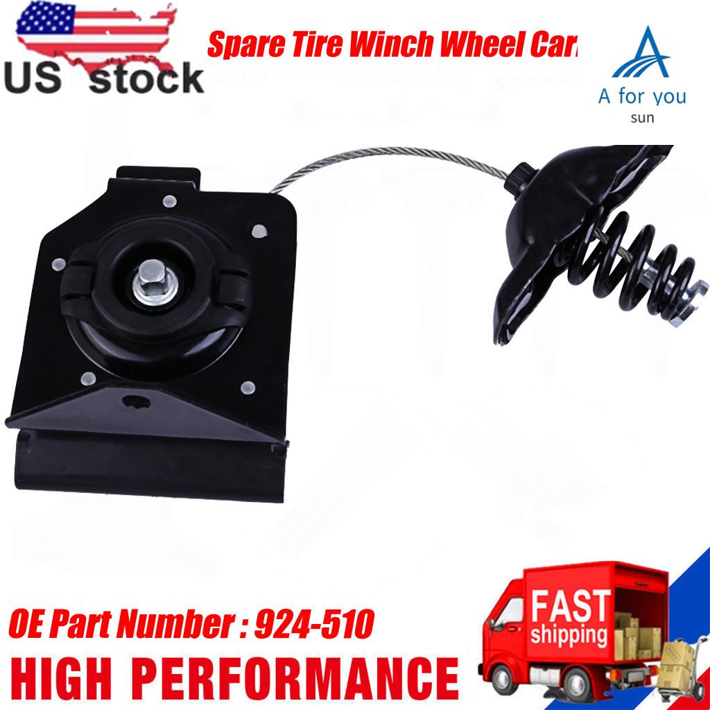 Spare Tire Wheel Hanger Cable /& Hoist Winch Assembly Fits for GMC Sierra Chevrolet