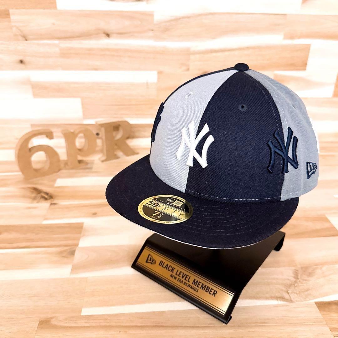 

[USED] Extremely rare New Era x Yankees x Beams special edition multi-logo cap in navy blue