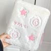 A6 Cartoon Plush Binder Card Book Pocards Collection Book Ins Girl Cute Kpop Idol Card Po Album Holder Book Stationery Quality