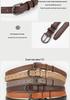 Women's Designer Versatile Black Leather Belt - Genuine High-Grade Cowhide, Unisex, Perfect for Jeans.