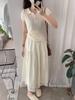 Oumalai Sweet Gentle High Waist A-line Umbrella Skirt for Women