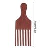 Handcraft Hair Pick Coarse Teeth Beard Comb Portable Weaving Comb  Weaving