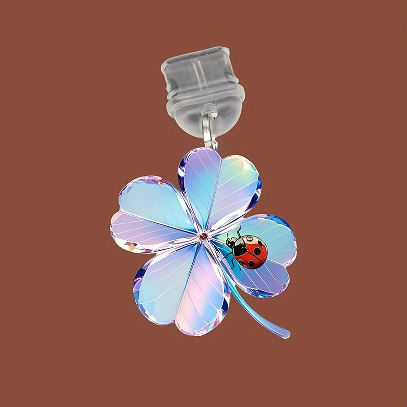 1Pc 2D Cute Cat Dog Shamrock Mobile Phone Dust Plug Pendant Anti-Dust Type-C Charging Port Plug Hanging Decor