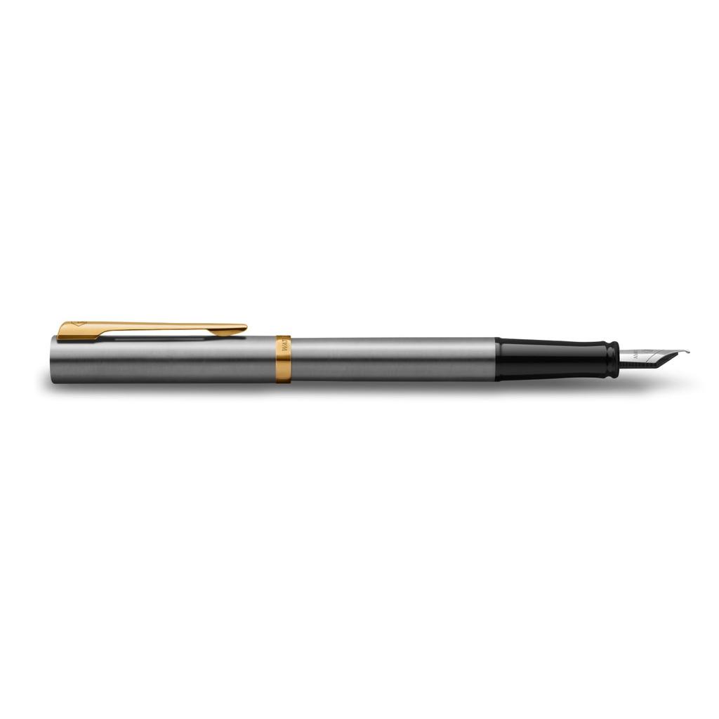 WATERMAN Impression Stainless Steel GT Fountain Fine Gift Luxury 2225517 Pen, Nib, Boxed, Gift,