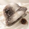 Ear Flaps Plush Bucket Hat Deer Print Ear Protection Hat Comfortable Winter Cap  Daily Casual
