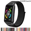 Nylon Bracelet For Huawei Band 6 Strap 6 Pro Correa Smartwatch Accessories Replacement Belt Breathable Sport Honor Band 6 Strap