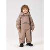 Traje de Nieve para Niños Niñas Niños Mono de Nieve de una Pieza Impermeable Cortavientos Mono de Invierno para Exteriores Trajes de Snowboard Esquí Mono Abrigado con Capucha