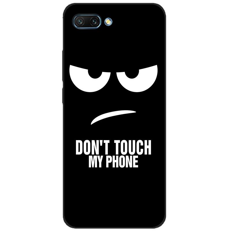 For honor 10 case soft silicon tpu back phone cover for huawei honor 10 Case Etui protective printing coque black tpu case
