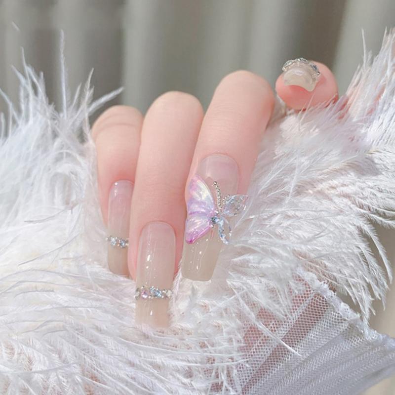 20Pcs Zircon Nail Diamond Flashy Decoration Loading Stereoscopic Nail Accessories Nail Painting Nail Salon Nail Artists