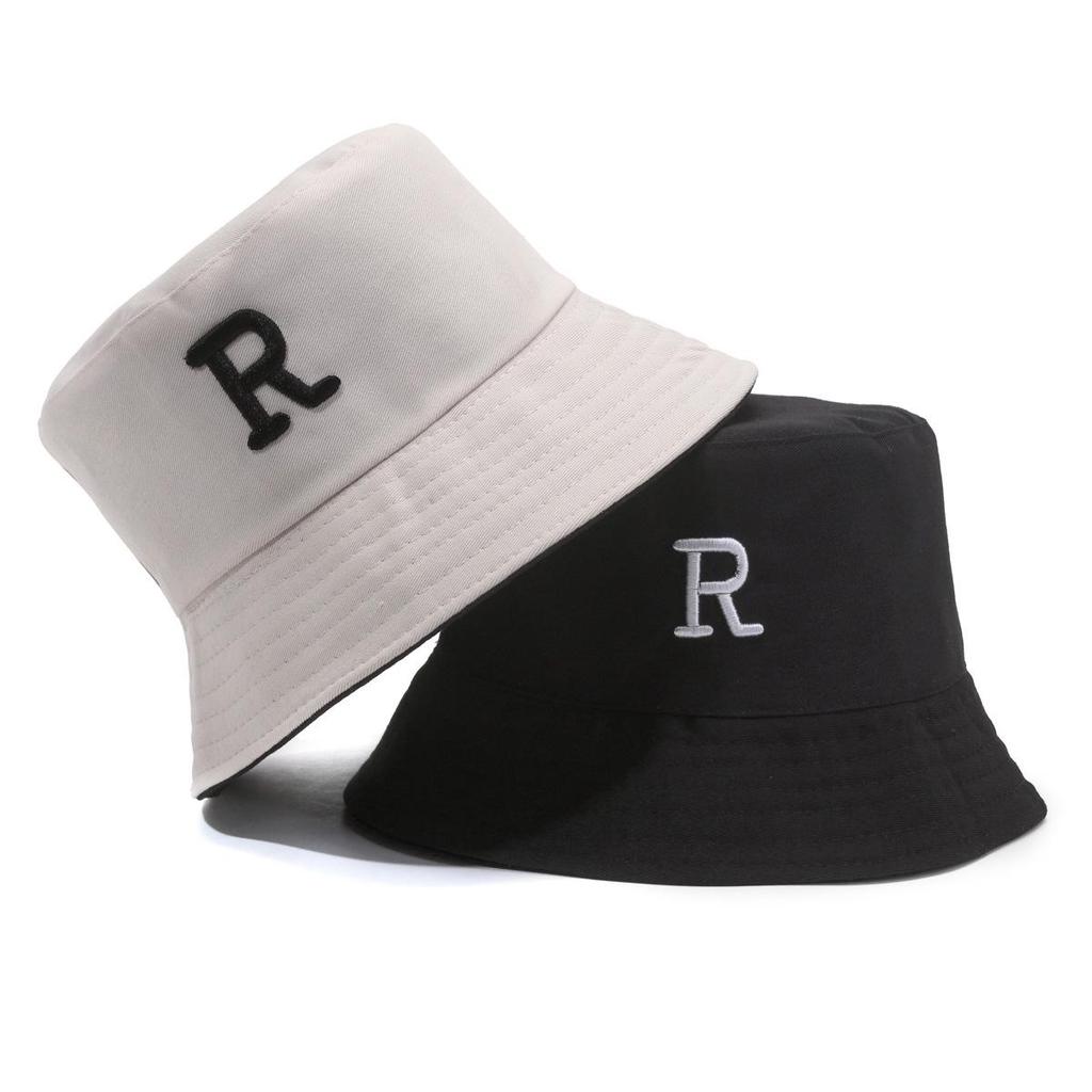 Women's Double-Sided Smiley Face Bucket Hat - Sun Protection, Korean Style, Embroidered, Large Brim
