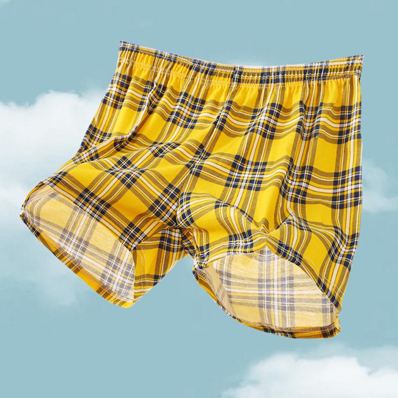 „Herren-Unterwäsche aus reiner Baumwolle mit lockerer Passform, trendige, weiche und bequeme Shorts“